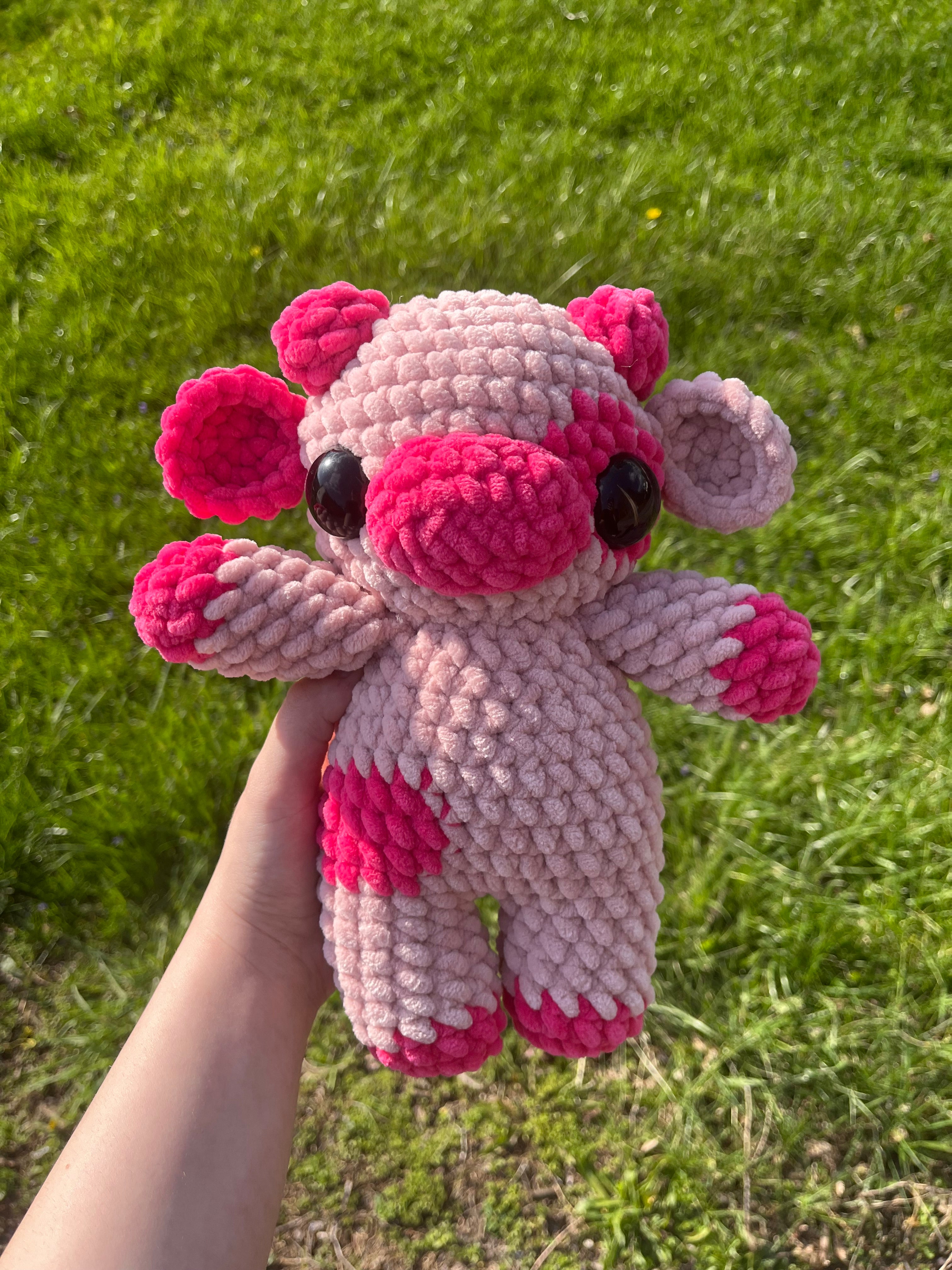 Pink cow