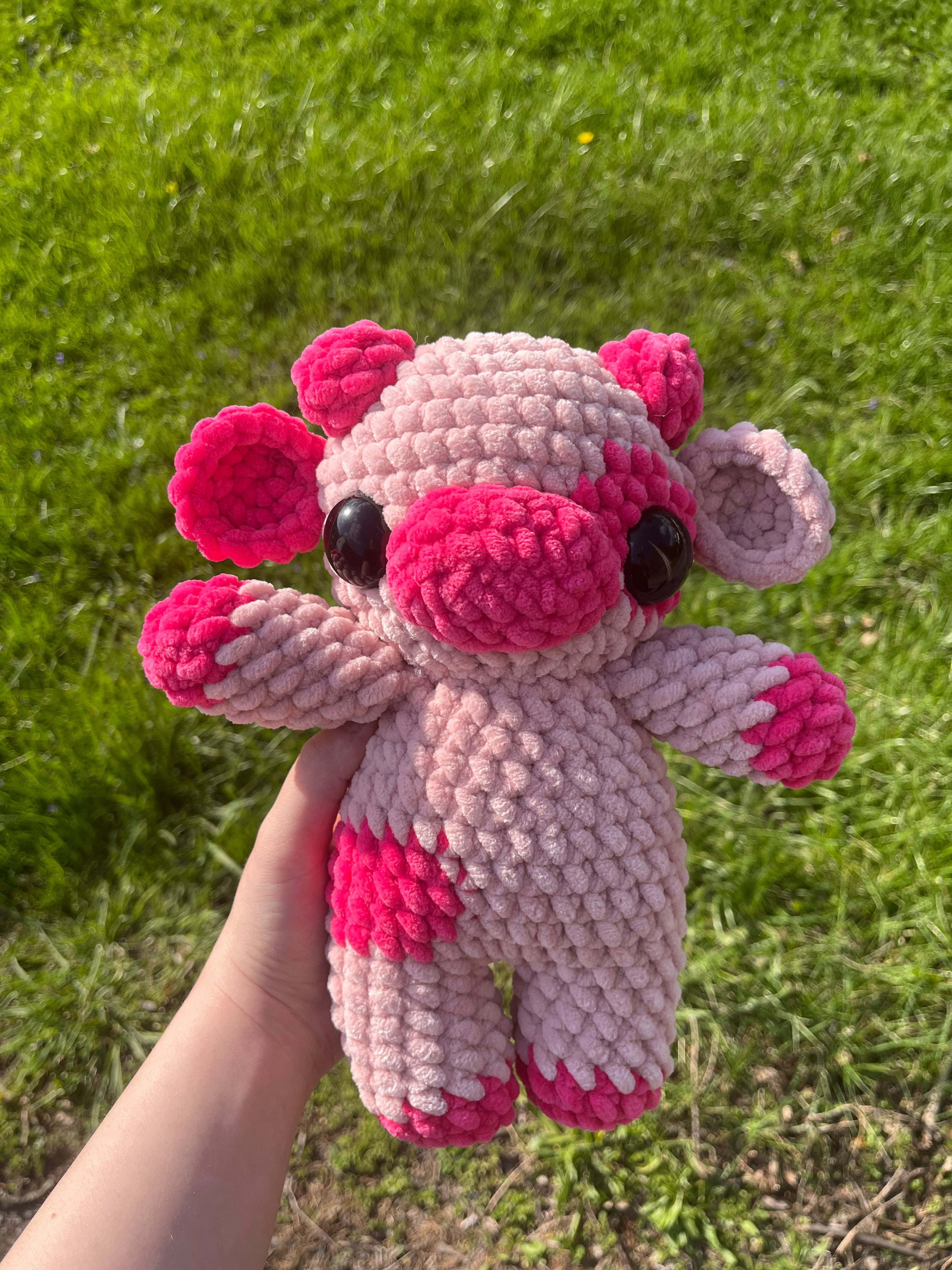 Pink cow